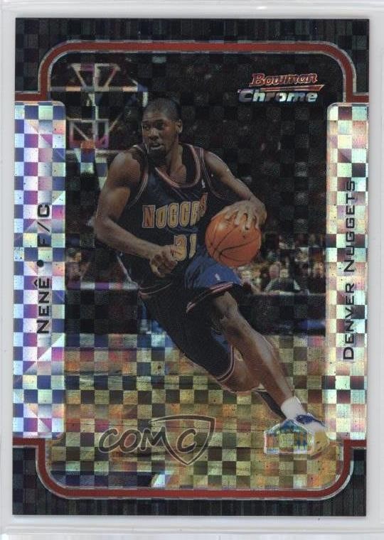 2003-04 Bowman Rookies & Stars Chrome X-Fractor 120/150 Nene #71 ms9