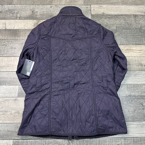 Barbour International Jacke Motorrad Biker Lila Damen Uk12 - Bild 8 von 8