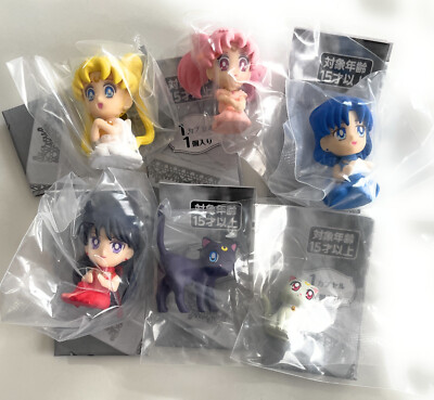Sailor Moon Mini figure Hugcot vol.2 Serenity Usagi Mercury Mars Luna Diana
