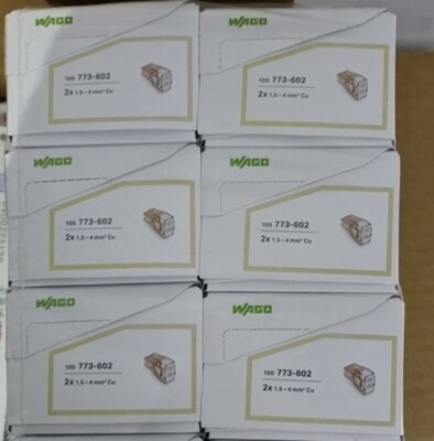 100pcs WAGO Wire Connector Terminal Blocks  773-602