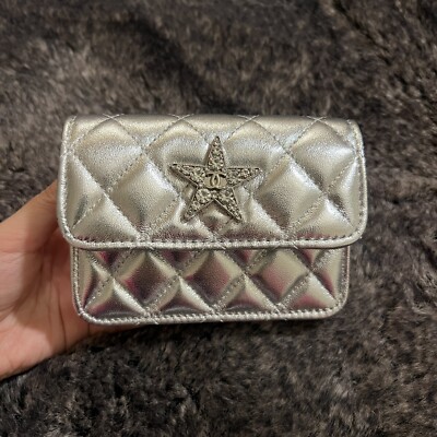 CHANEL ポーチ Chanel Lip Case with Mirror 9×8.5×2.5cm(hold 4 lips) w/Box (w