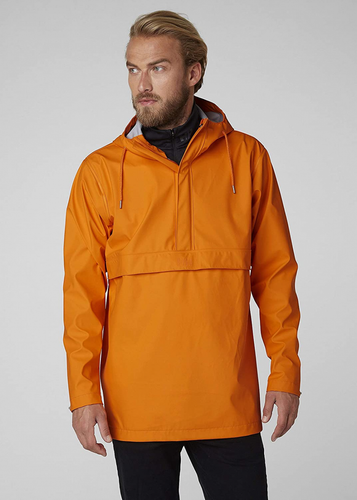 Helly Hansen Moss Anorak Jacket - Men's Blaze Orange, L