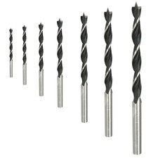 Black & Decker Wood Drill Bit 3mm 4mm 5mm 6mm 7mm 8 mm 10mm Accurate Clean Hole