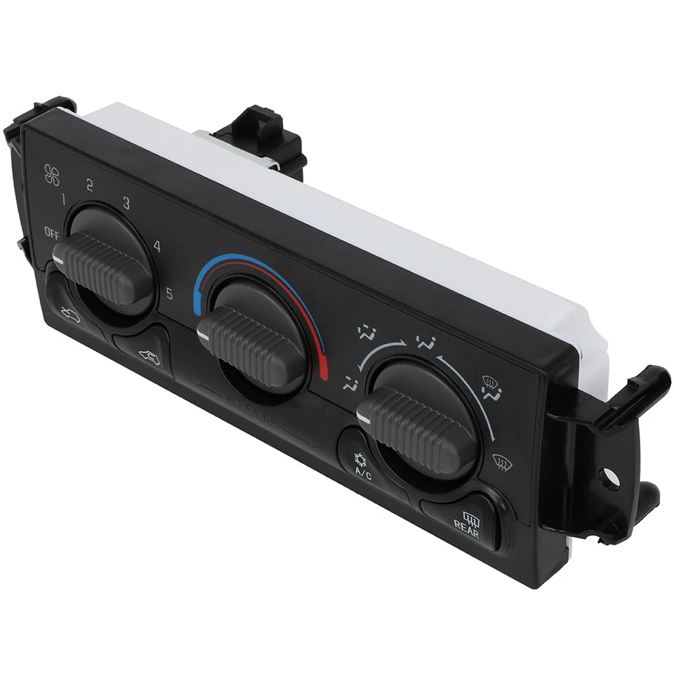 A/C Climate Control Switch Fits 2000 2001 2002 Chevrolet Suburban 2500 Foto 2 de 4