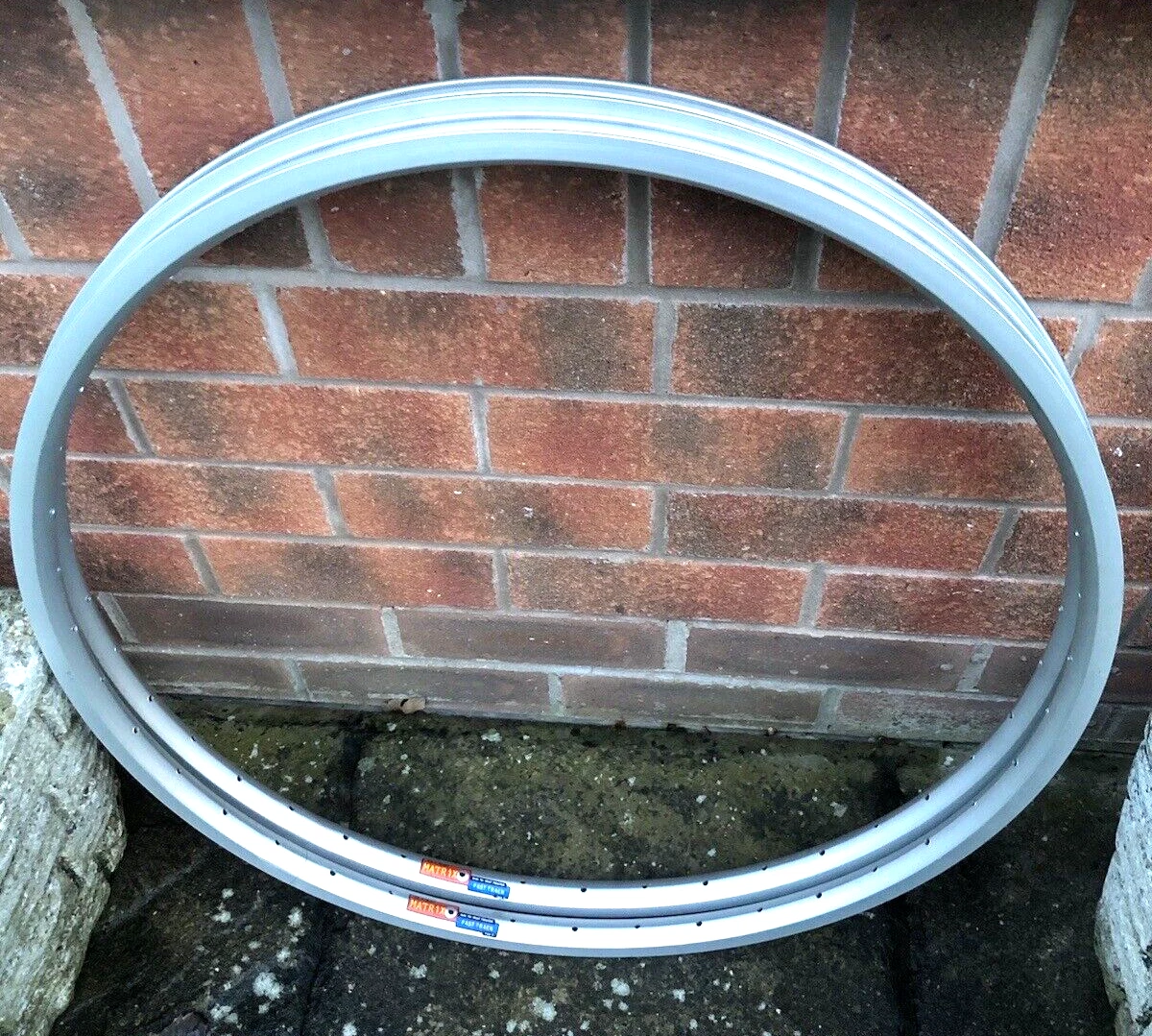NEW OLD STOCK PAIR 700C 40 HOLE MATRIX ALLOY RIMS DOUBLE WALL SUIT TANDEM