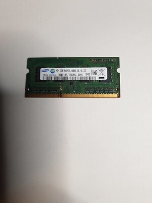Samsung M471B5773CHS-CH9 (2GB, PC3-10600 (DDR3-1333), DDR3 SDRAM, 1333 Mhz,...