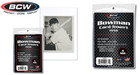 25 sleeves - 1948 Bowman Premium Card Insert Sleeves Package BCW — photo 1