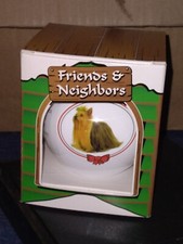 Yorkshire Terrier Christmas Ornament NIP Friends  Neighbors Yorkie Dog