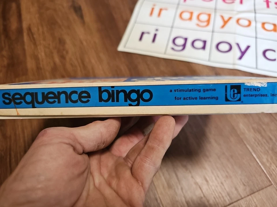 VINTAGE 1975 PUNCTUATION BINGO TREND ENTERPRISES EDUCATIONAL GAME 1-36 PLAYERS - Image 4 of 4