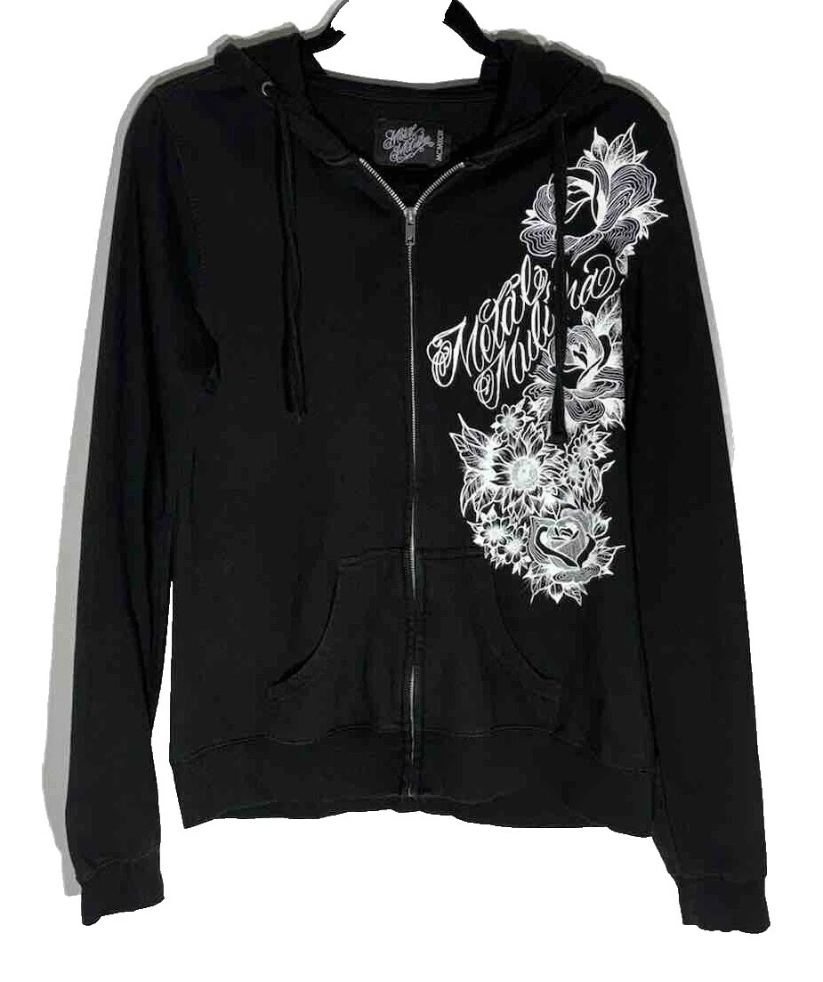 Metal Mulisha Black Long Sleeve Hoodies & Sweatshirts for Women