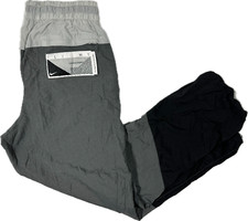 Vintage Nike Flight Series Woven Gray Basketball Pants Mens Small CN8512-068