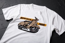 T-SHIRT MAGLIA PIAGGIO VESPA - NON SONO BELLO MA PIAGGIO - TUTTE LE TAGLIE