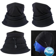 Winter Fleece Neck Gaiter Warm Ski Mask Windproof Face Mask Scarf for Men Women
