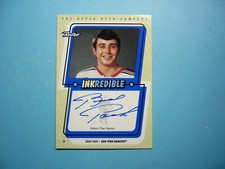 1999/00 UPPER DECK UD RETRO INKREDIBLE AUTO HOCKEY CARD #BP BRAD PARK NM
