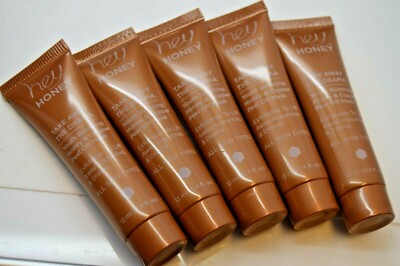 5x Hey Honey Take Away The Drama Honey & Copper Peel Off Mask 0.4 floz Sealed!
