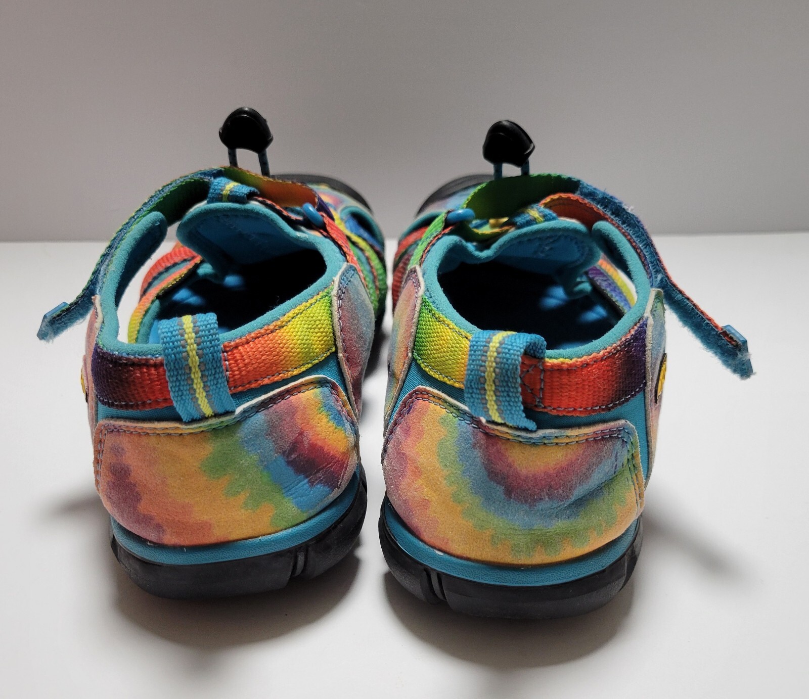 Sandali da donna KEEN taglia 5 Newport H2 arcobaleno tie dye scarpe sport acquatici multi