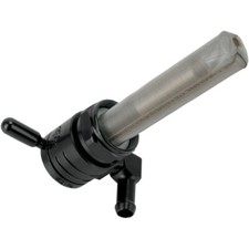 Golan Products Petcock - Black - 22mm - Backward | 76-312B-BLK