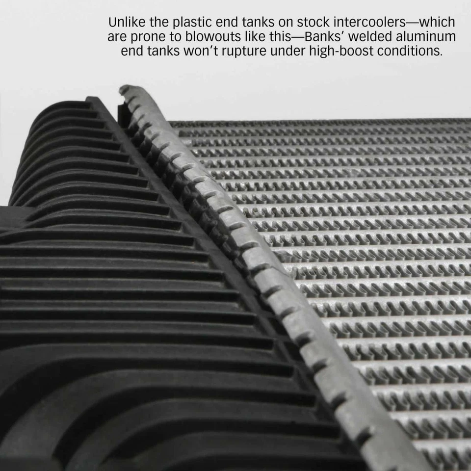 银行中间冷却器升级适用于 2005 - 2007 年福特 F250 F350 Super Duty 6.0L 柴油 — 第 4/4 张图片