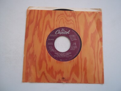 THE B. B. & Q. BAND All Night Long / Children Of The Night 45 RPM 7'' Record 1982