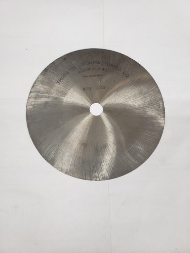 Thurston #151 HSS Jewelry Slitting Saw Blade .035