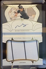 2022 FOTL National Treasures ROMY GONZALEZ SP RARE Booklet RC Auto Patch RPA /99