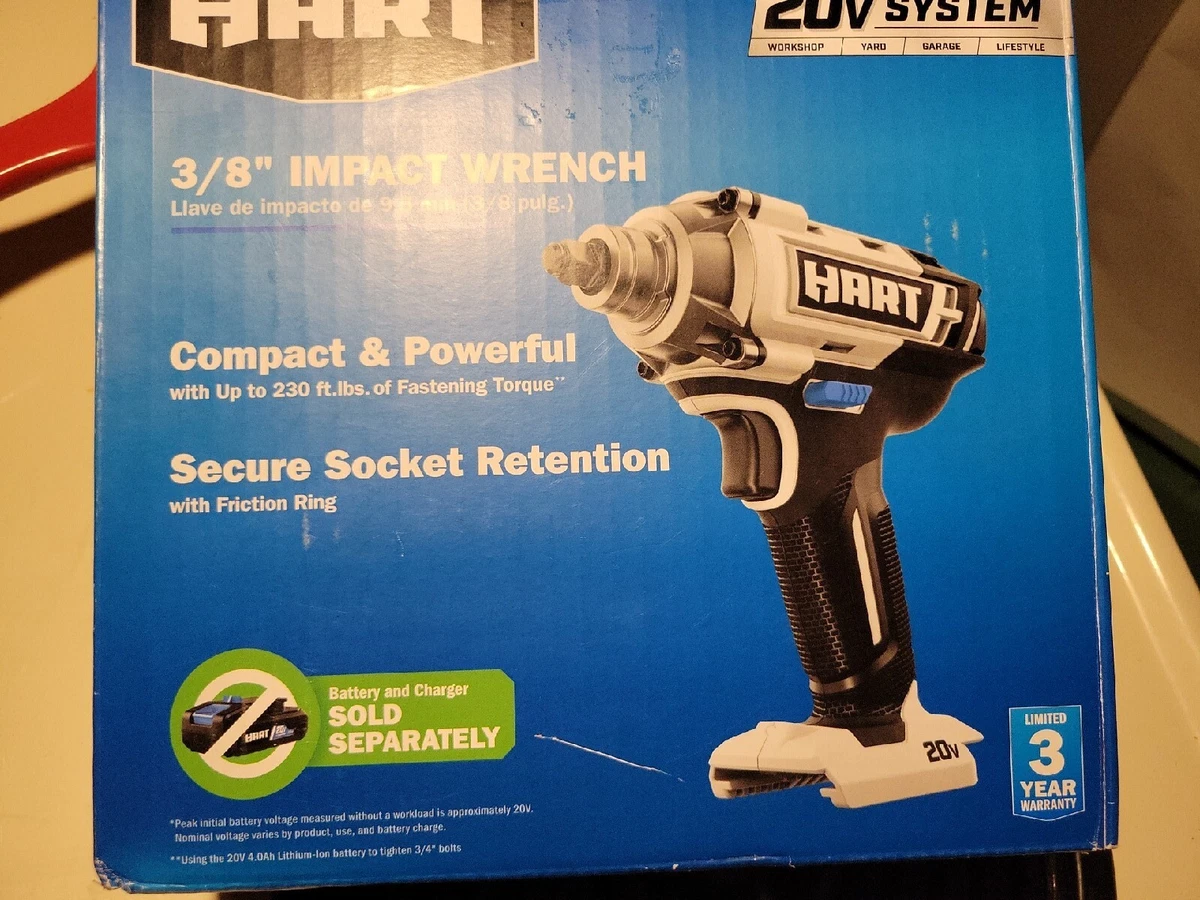 Hart impact wrench hpiw50 deals