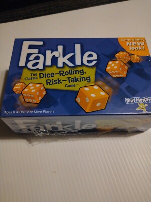 Farkle Dice Game Ages 8 & Up 2 or more players