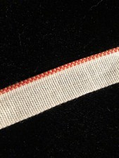 Bookbinding Headband - Red/Gold - 2 Yards