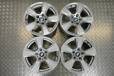 BMW SERIE 5 E60 2008 6777346 R-17 PULGADAS JUEGO DE LLANTAS DE ALEACIÓN SENSOR SIN NEUMÁTICOS 