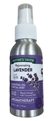 Nature's Truth LAVENDER Aromatherapy Spray 2.4oz NEW LOOK!
