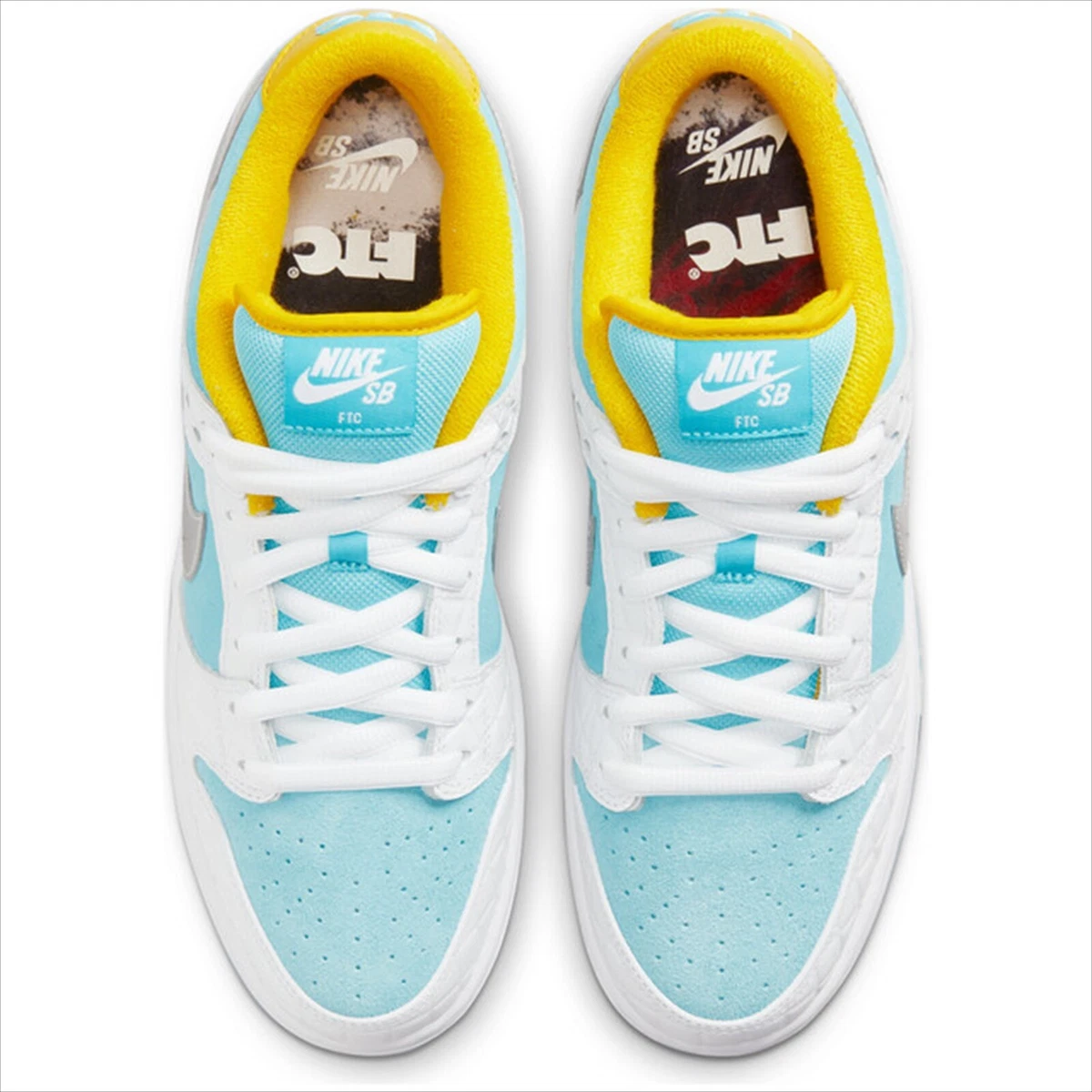 FTC NIKE SB DUNK LOW PRO SENTO PUBLIC BATH HOUSE WHITE LAGOON