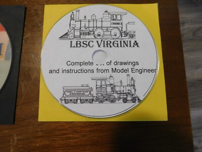 High Resolution full size scans of LBSC's Virginia  steam locomtive CD-ROM