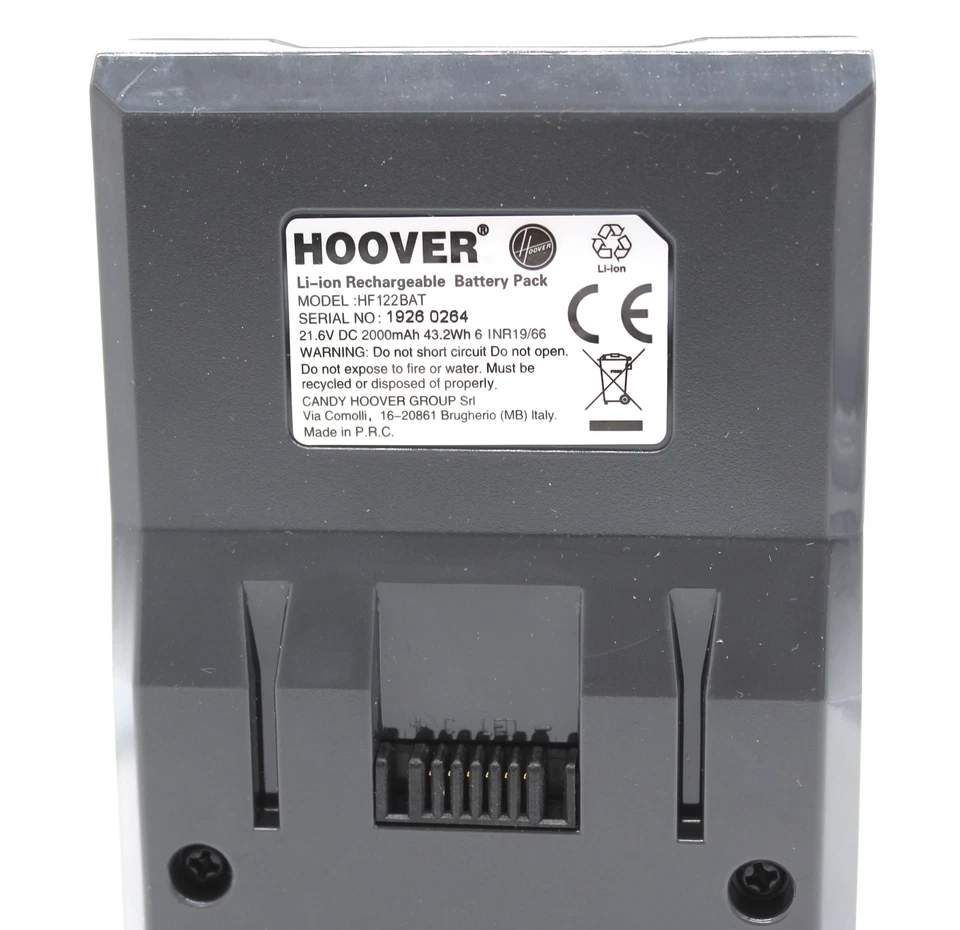 Batería De Litio Para Aspiradora HOOVER Repuestos Escoba Eléctrica H Free HF122 - Imagen 3 de 4