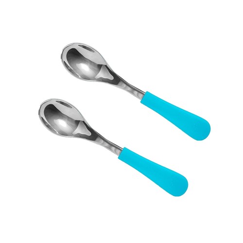 TIFFANY & Co. Open Heart Baby Spoon Sterling Silver W/Box Cloth