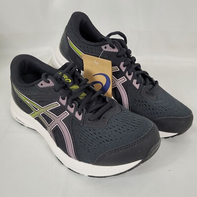 Women's ASICS GEL-Contend  8 Athletic Shoes Black/Cosmos Size 6.5 New In Box