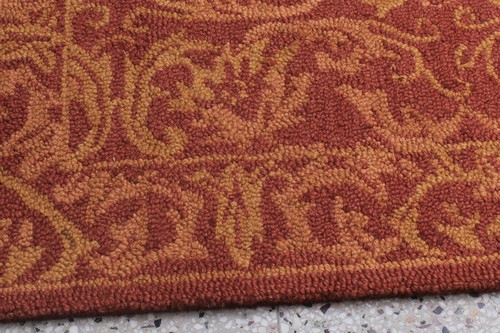 Oushak Handmade Natural Wool Area Rugs Living Room Oriental Brown Carpets 5x8 ft - Picture 1 of 6