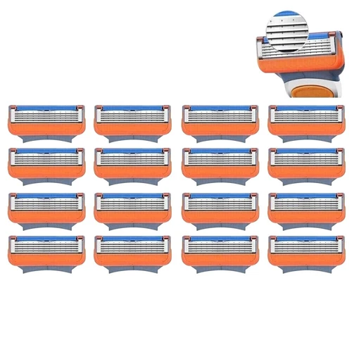 Cartuchos de cuchillas de afeitar Gillette Fusion 5 Power 16x 32x nuevos actualización sellados - Imagen 14 de 17