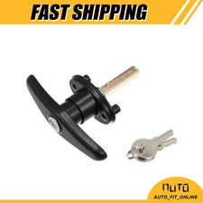 One Set Truck Cap Locking T Handles For Pickup Truck Cap Camper Shell Universal