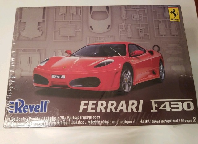 Vintage Revell Model Kit Ferrari F430 Junkyard Quality