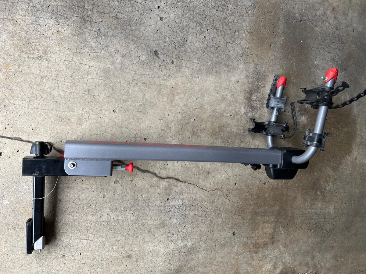 Bike rack hitch mount. Yakima Make Grey Color Tiltable. Hitch is free with Rack