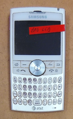 Samsung BlackJack 2 SGH-I617 - White & Pink ( AT&T ) Smartphone