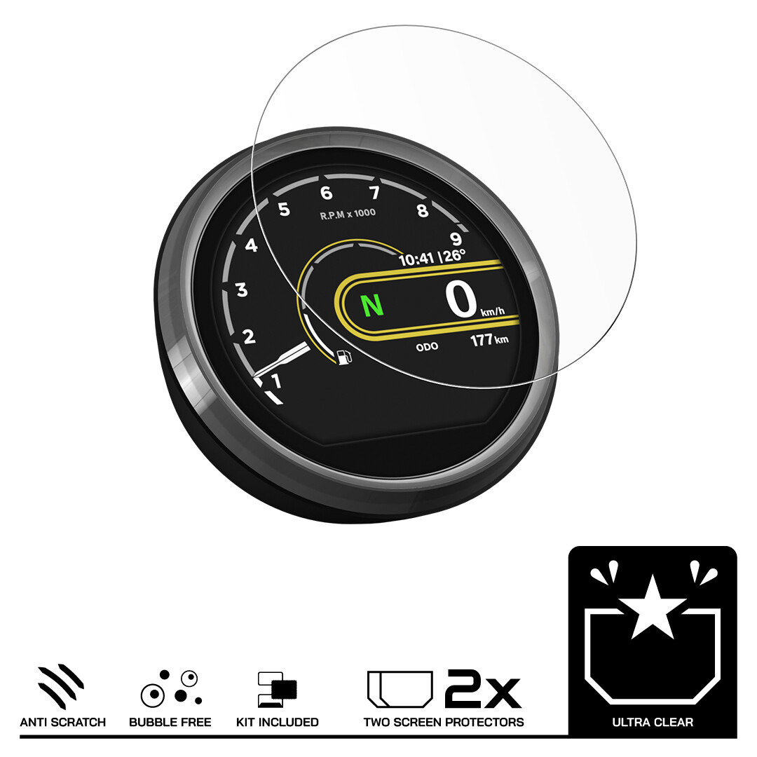 ROYAL ENFIELD BEAR 650 (2025-) Dashboard Screen Protector 2x Ultra