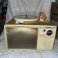 Vintage 1960's GE Show 'N Tell Phono Viewer Record Player projector Toy TV 
