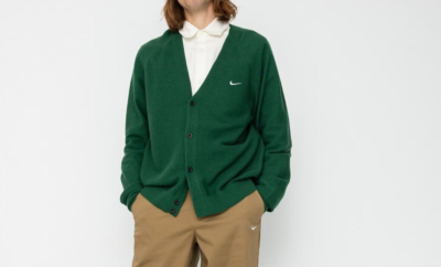 Nike SB Skate Cardigan Gorge Green Unisex Adult Size Medium DQ6306