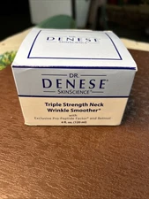 Dr. Denese Triple Strength Neck Wrinkle Smoother 4 Oz NIB