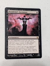Bloodchief Ascension Zendikar Magic the Gathering MTG Card Black Enchantment 