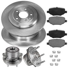 Wheel Hub 13 Brake Kit Front Compatible With 11-19 Ford Explorer