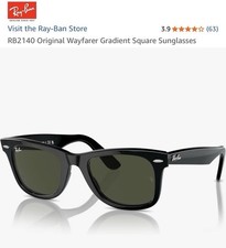 Ray-Ban RB2140 Original Wayfarer Gradient Square Sunglasses