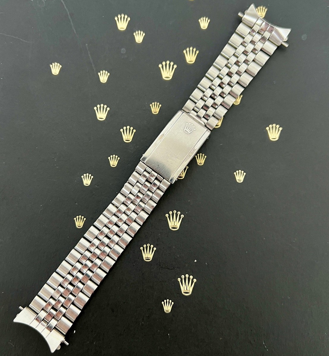 Rolex Datejust 20mm Men's Jubilee Bracelet Steel 1971 Band 6251H