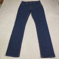Origin Maine Jeans Mens 34x36 Tall D68 Delta 68 Dark Wash USA Made Workwear